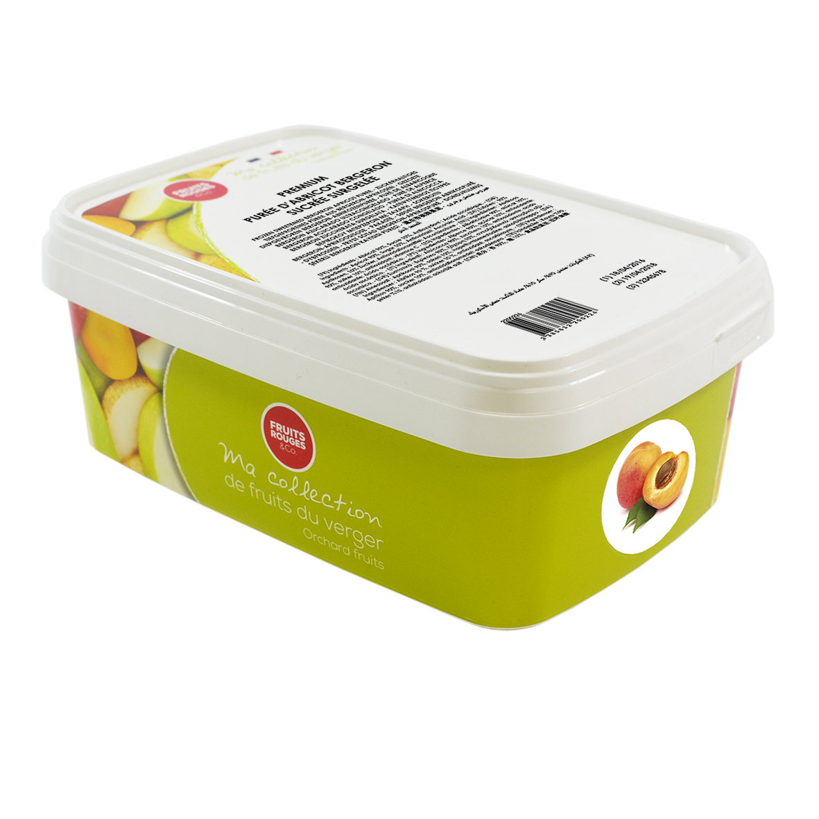 Frozen Puree Apricot 10% 1kg