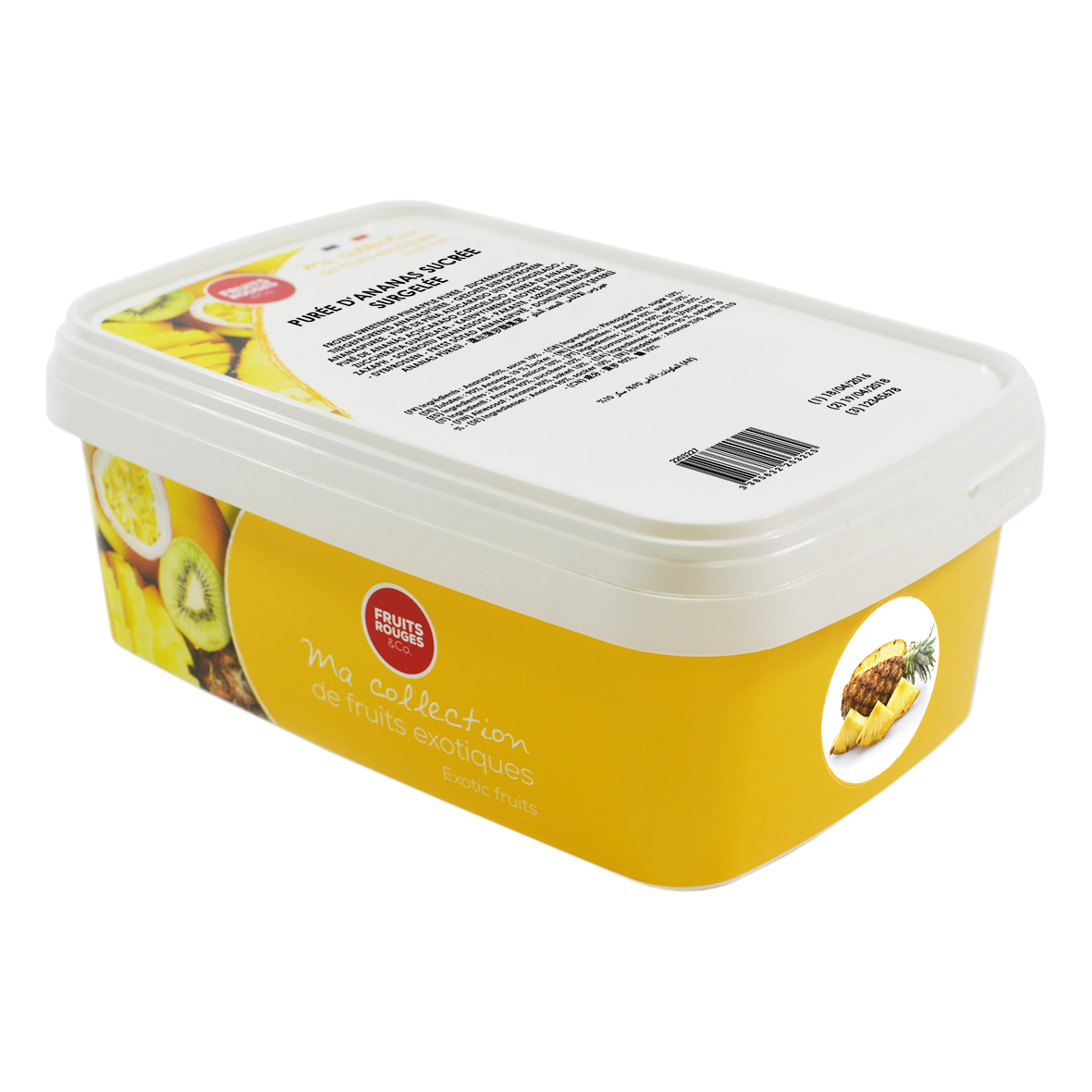 Frozen Puree Pineapple 10% 1kg