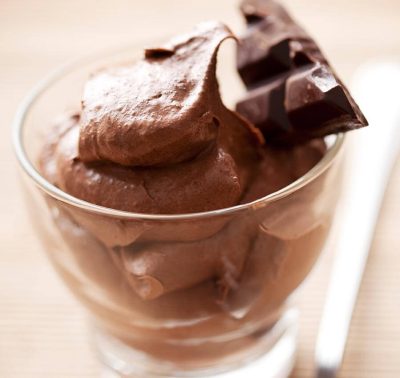 Mousse with Chocolate flavour