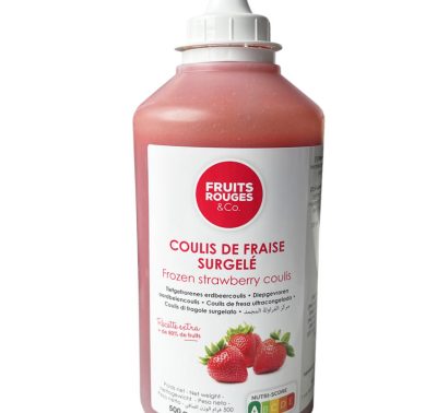 Frozen Coulis Strawberry 17% 500g Bottle