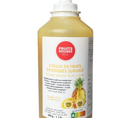 Frozen Coulis Exotic Fruit 19% 500g Bottle