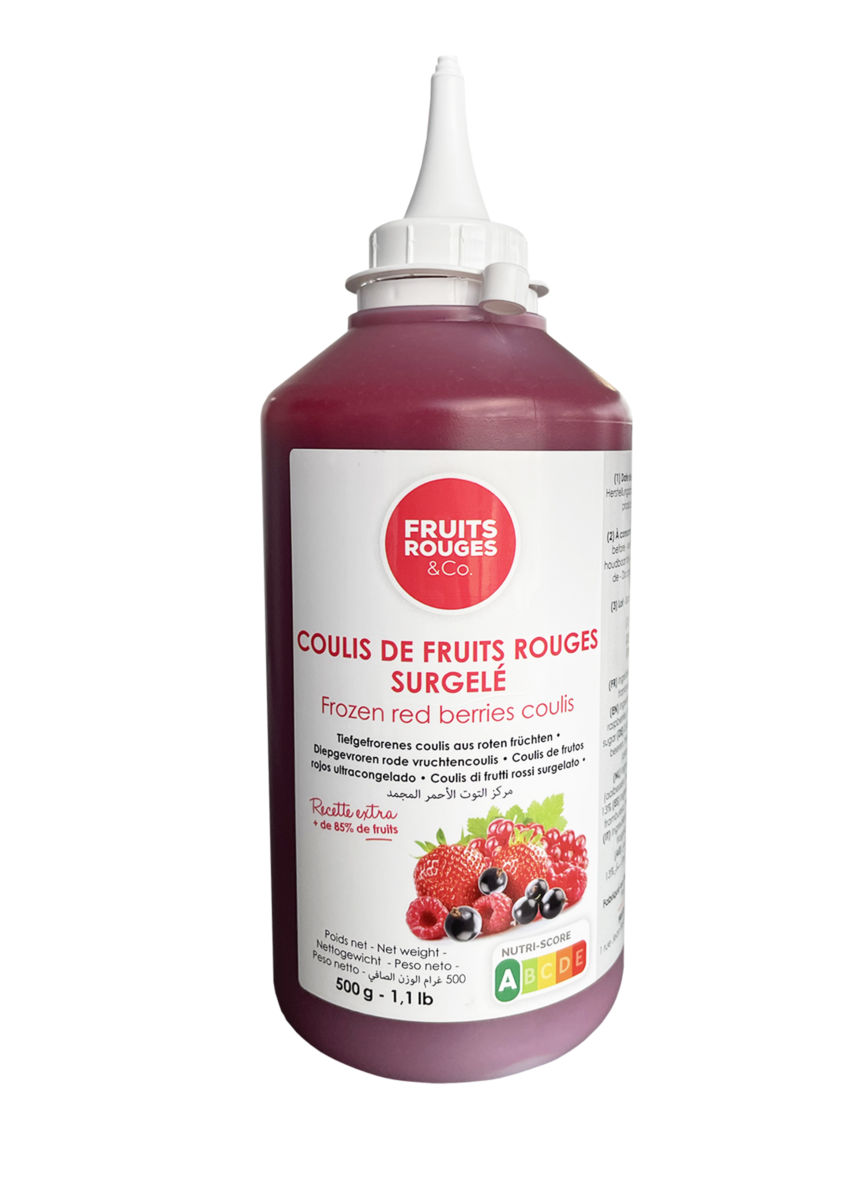 Frozen Coulis Red Berries 13% 500g Bottle