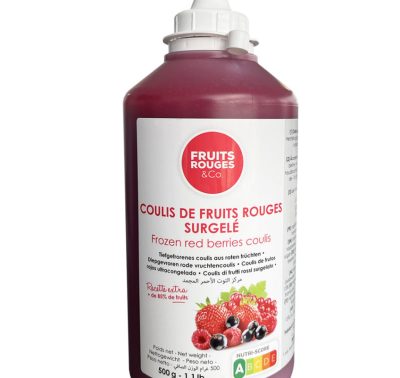 Frozen Coulis Red Berries 13% 500g Bottle