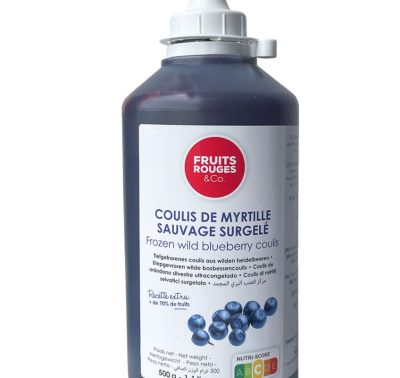 Frozen Coulis Blueberries 17% 500g Bottle
