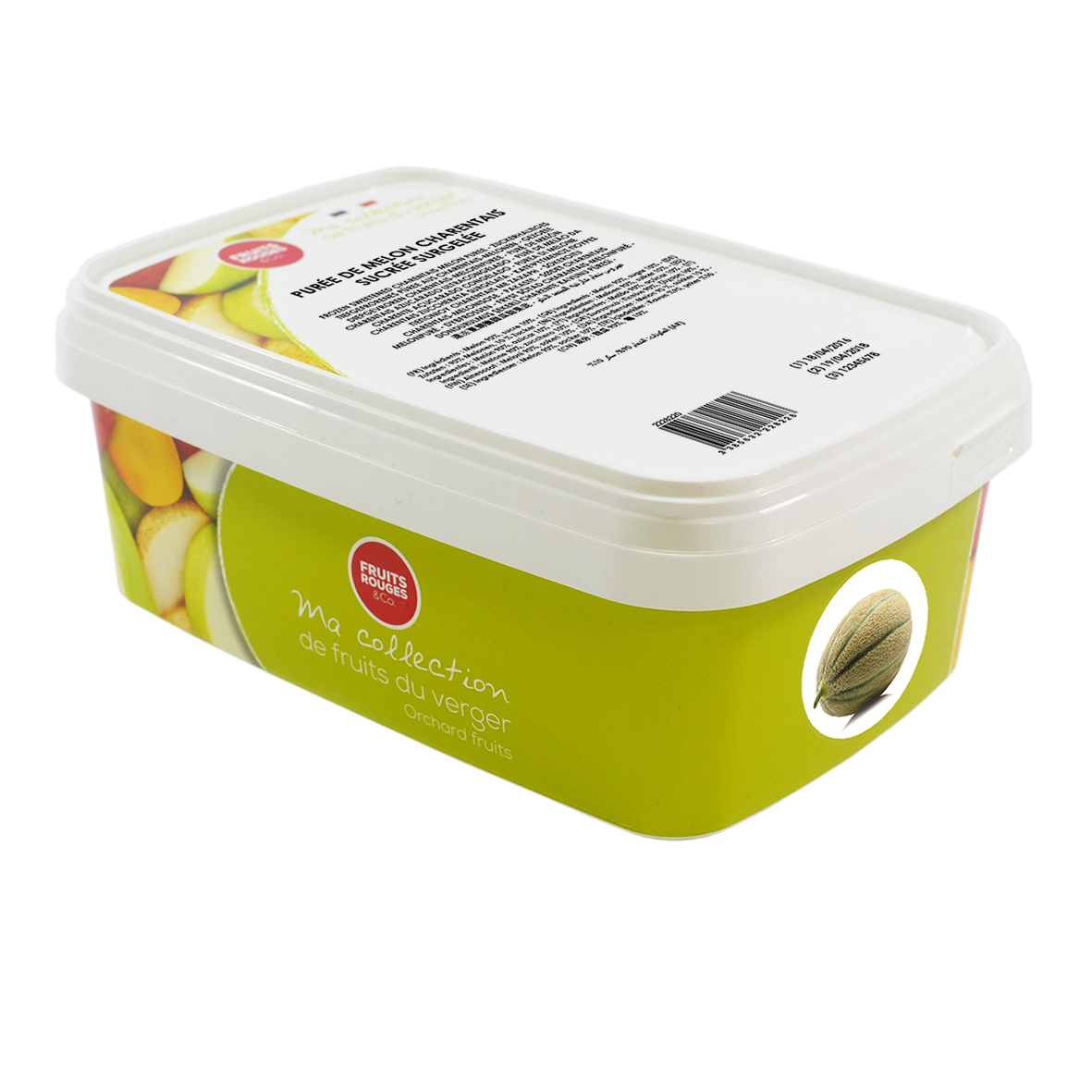 Frozen Puree Melon Charentais 10% 1kg