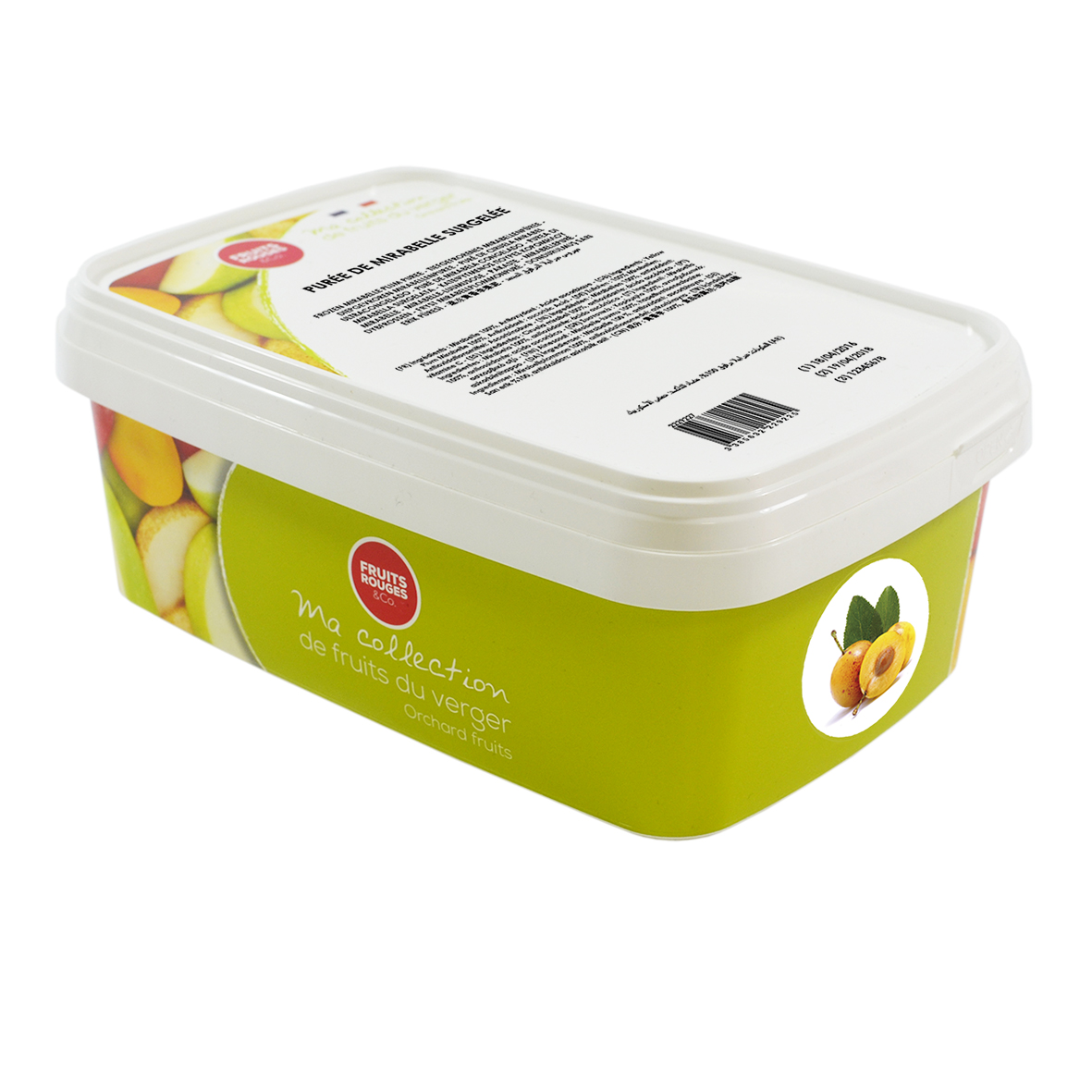 Frozen Puree Mirabelle Plum recoltee en Lorraine 1kg