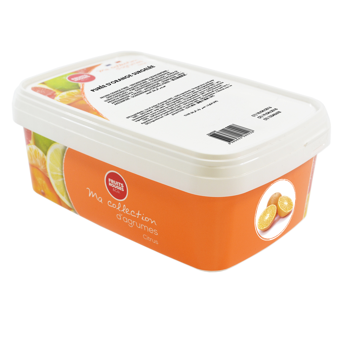 Frozen Puree Orange 1kg