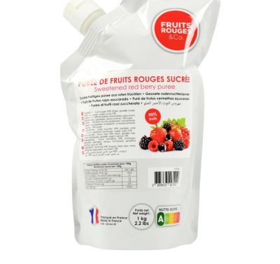 PUREE FRUITS ROUGES 1 3